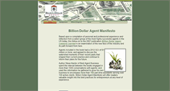 Desktop Screenshot of billiondollaragent.com
